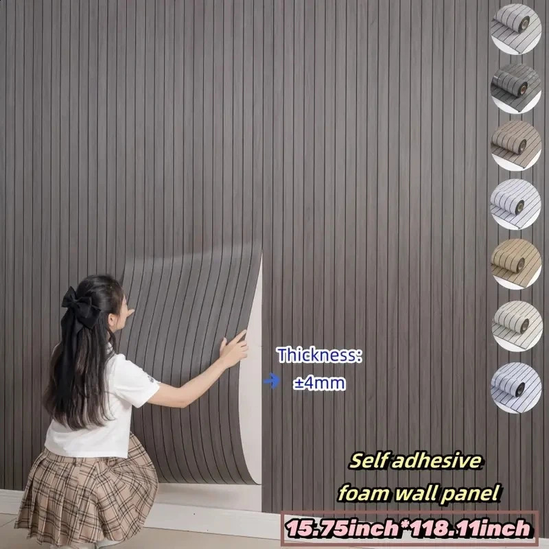 Extra thick 3D retro wood grain selfadhesive wallpaper perfect for DIY ceiling and wall projects SXP resin removable wa 250228