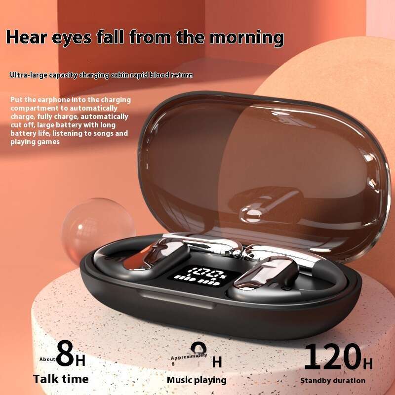 New best-selling sport Bluetooth earphones with open OWS bone concept, air conduction not in the ear
