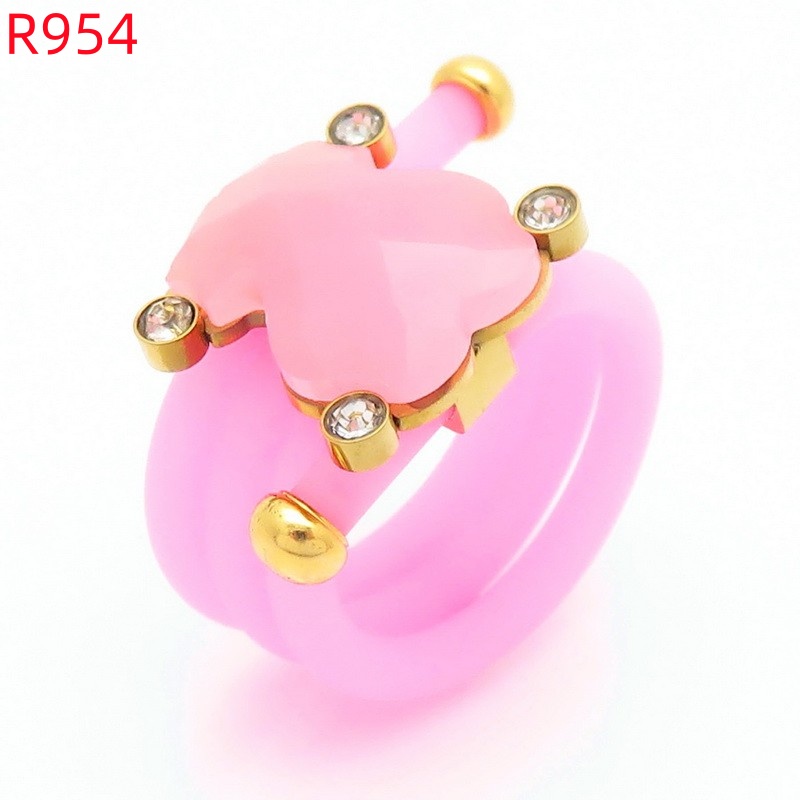 Fashion Women Men Animal Letter Orso Anelli In Acciaio Inossidabile Orso Oro D'…