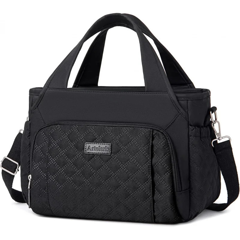 Ship from US Womens Lunch BagInsulated Box WorkLarge Leakproof CoolerWomens Tote w250227FBB
