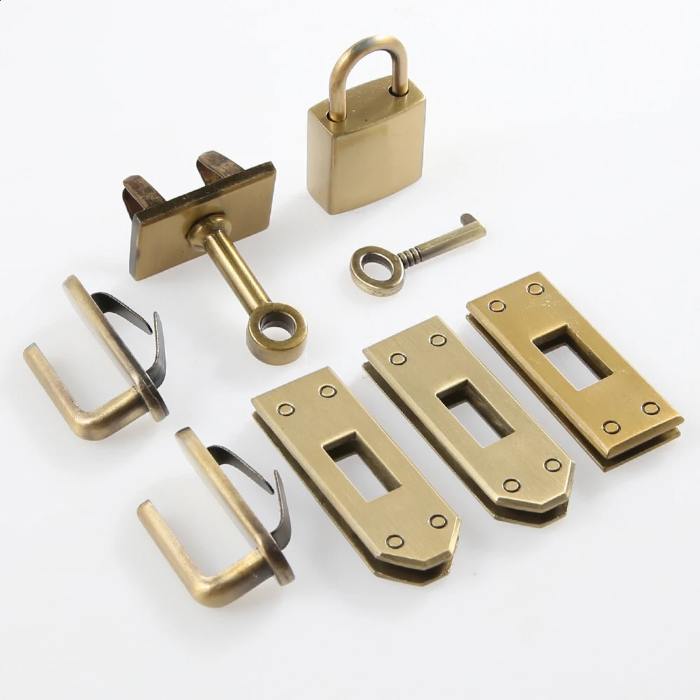 7pcs/set Metal Clasp Lock Lockbutton for Women Handbag Shoulder Bag Purse DIY Accessories 250228