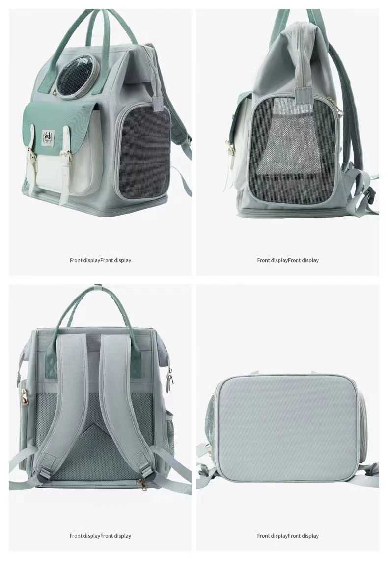 Pet Cat Carrier Backpack Breathable Portable Cat Backpack For Cats Small Dogs Portable Travel Backpack With Anti Breakaway Belt 250205