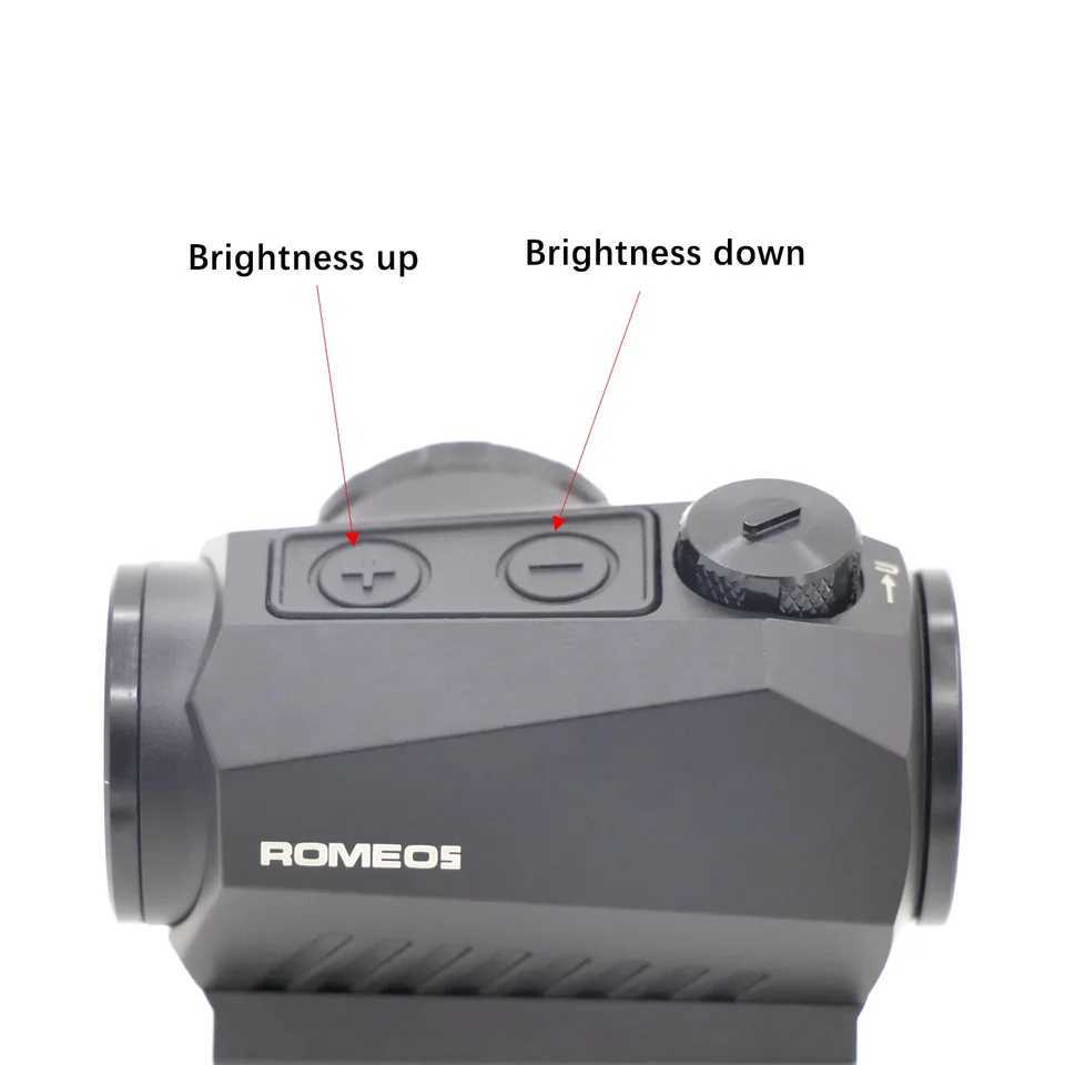 5 1x20mm compact 2 Moa red dot sight air gun firing range motion activated - SOR52001 X250228