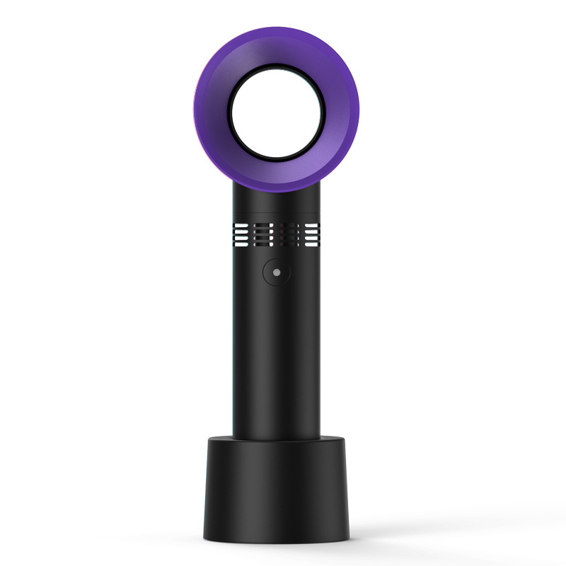 Hair Grafted Eyelash Blow Dryer Eyebrow Bladeless USB Charging Handheld Portable Mini Fan