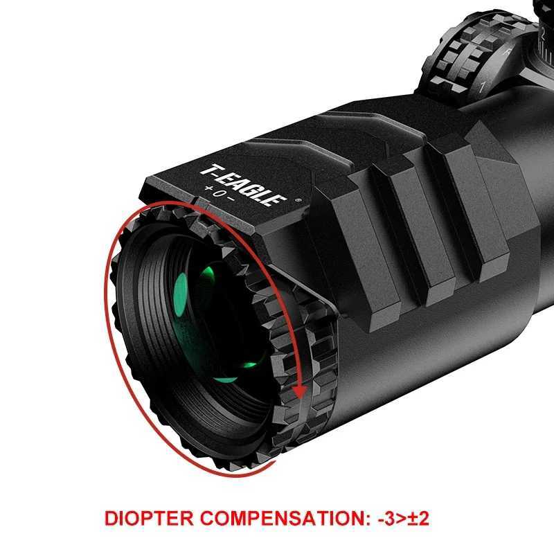T-Eagle MR Pro 3x30IR Hunting Optical Air Gun Weapon Moon 34mm Tube Rifle Sight Air Gun Sight X250228