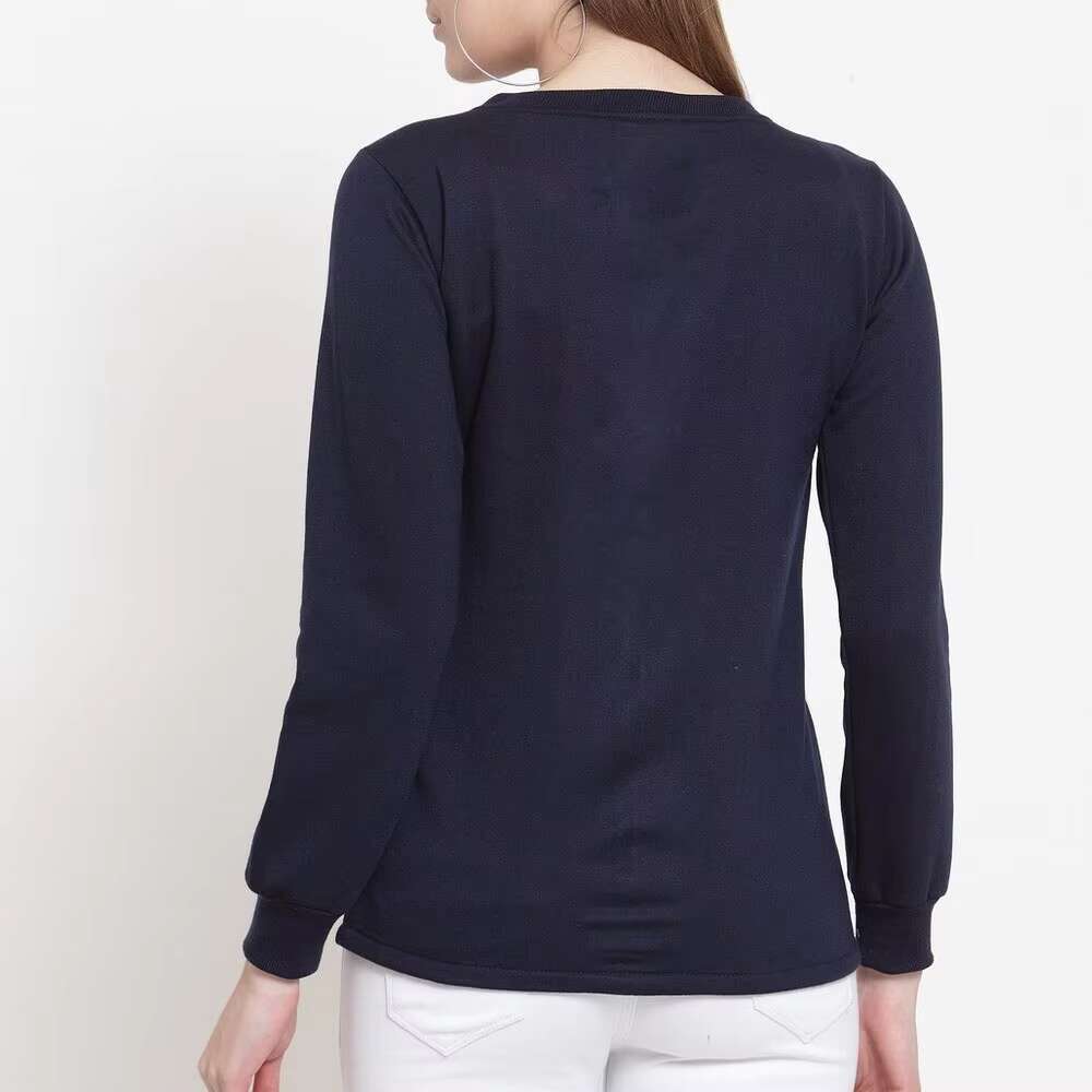 Women Oversized Fleece Long Sleeve Comfy Basic Pullover Sweatshirt Sweater Casual Solid Knitted Hoodies For Woman