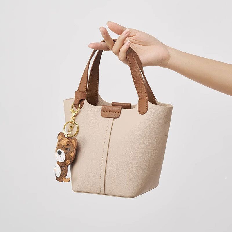 Vegetable Basket 2024 New Style Leisure Bucket Trendy Handbag Outdoor Small Versatile Women's Bag