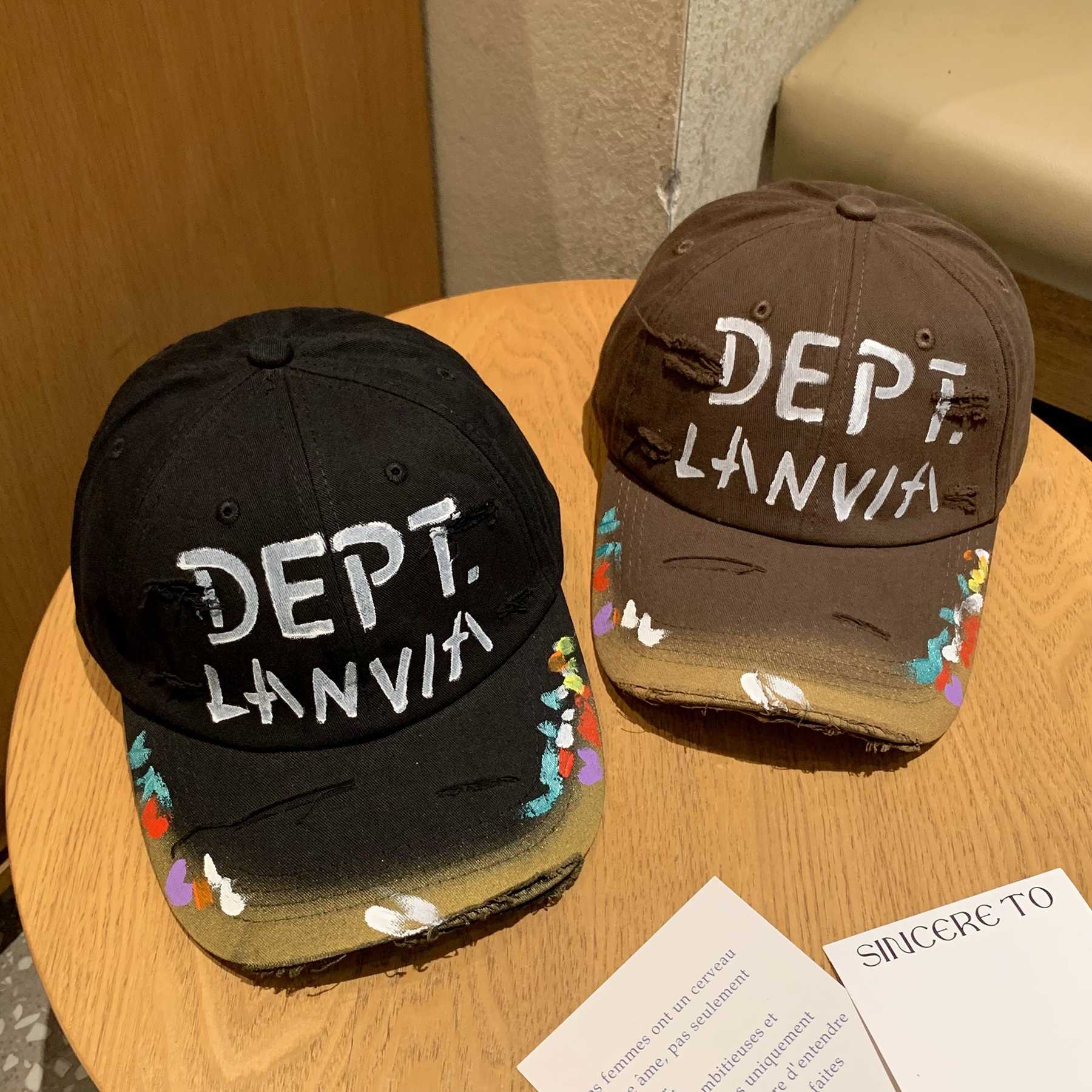 Wide Brim Hats Bucket Hats Big head circumference niche design American hole breaking baseball cap for men in summer small face curved brim hiphop duc