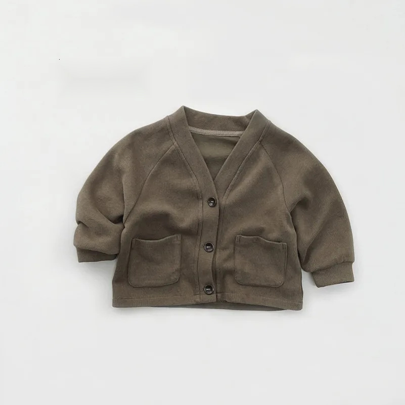 Ddmyshoesvip Korean Style T Forest Series Children S Spring Retro Jacket With Single Breasted Button Loose Coat