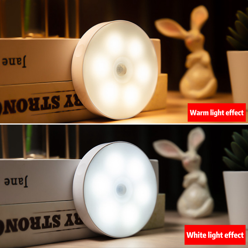 Magnetic Wireless LED Nightlight featuring Intelligent Infrared Sensor Technology #50 S6000