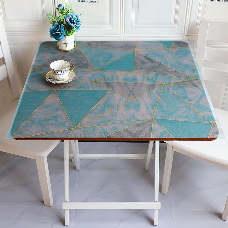 Waterproof and Anti-scalding Leave-in Dining Table Mat Coffee Table Crystal Board