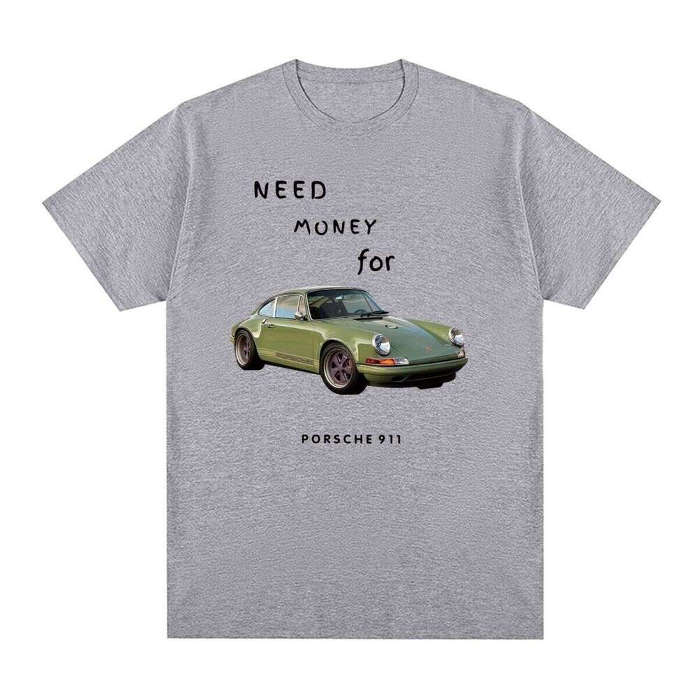 Hip Hop Leisure Street Versatile Trendy Car Printed T-shirt Couple Short Sleeve