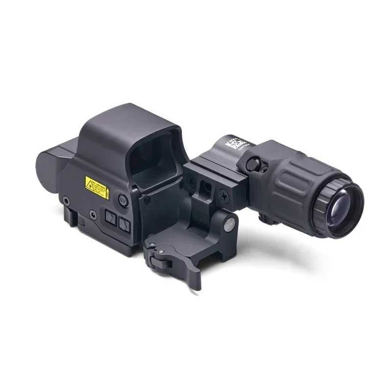 558+G43/G33 Holographic Collimator Sight Red Dot Optic Sight Hunting Gear W/20mm Rail Mounts Quick Detach Lever X250228