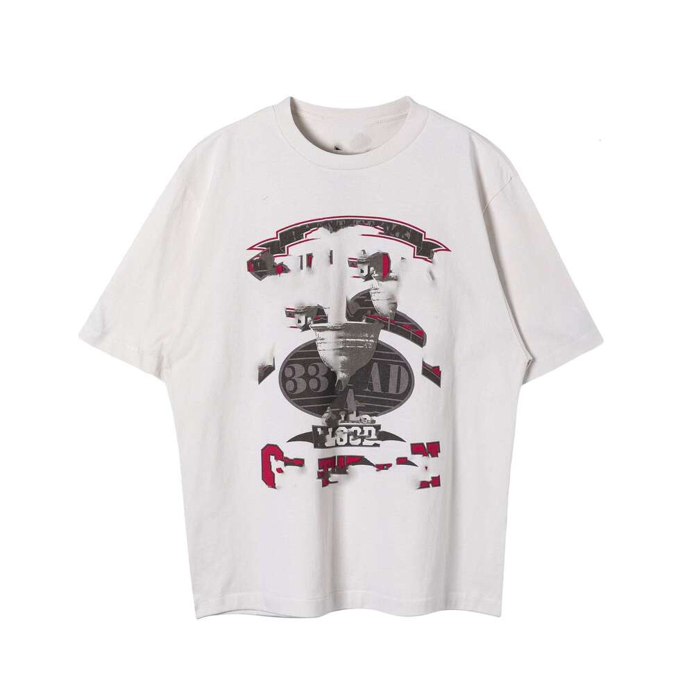 Summer new American printed short sleeved hip-hop high street trendy unisex T-shirt