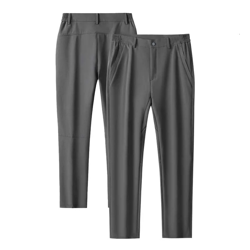 Mens Winter Warm Padded Waterproof Pants Self-heating Waist Women Outdoor Sports Pants Wear Tear Resistant Casual Trousers 250227