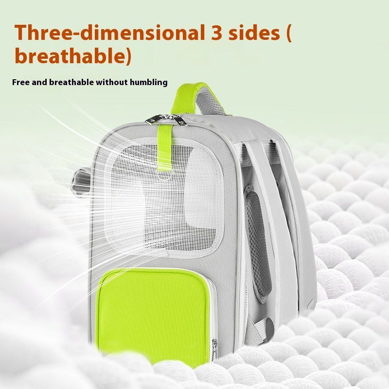 New Fashionable Breathable Cat Dog Handheld Outdoor Portable Bag Large Capacity Pet Backpack