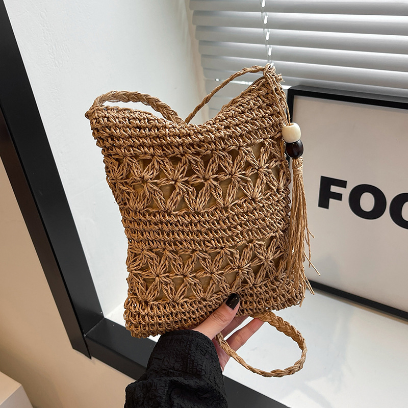 Summer woven small for women 2025 new fashionable beach bag, beautiful, trendy and personalized crossbody bag #swissmilitary