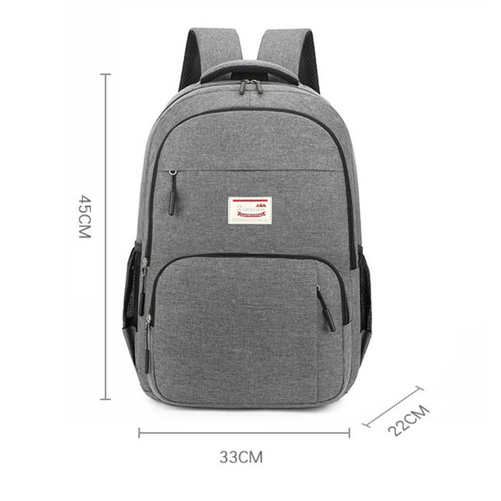 Backpack Mens Trendy Backpack Business Computer Bag Large Capacity Casual Outdoor Student Backpack High Aesthetics Day Backpack Travel Bag 241225