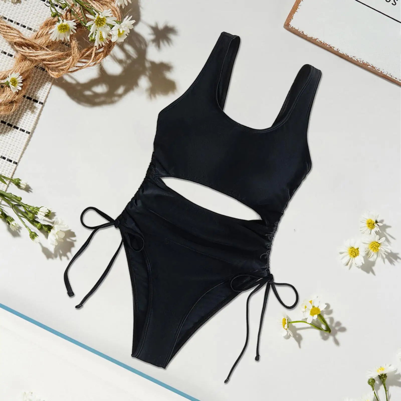 Sexy Bikini Sets Ladies Summer Swimwears Solid High Waist Swimsuit Female Two Piece Beachwear Sporty Swimsuits swimsuit 250227Z