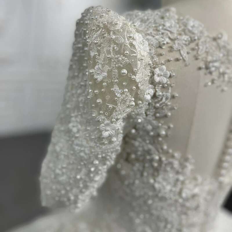 Classic Dresses 2025 Organza Ball Gown Neck Custom Wedding Suits For Women res dy9893 Bridal Dress