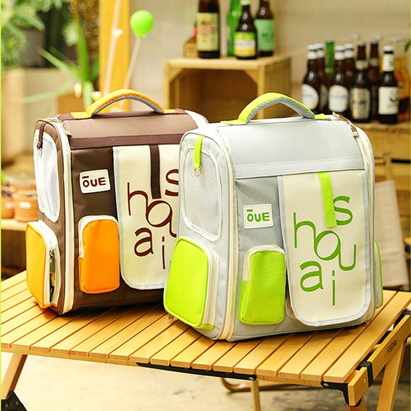 New Fashionable Breathable Cat Dog Handheld Outdoor Portable Bag Large Capacity Pet Backpack