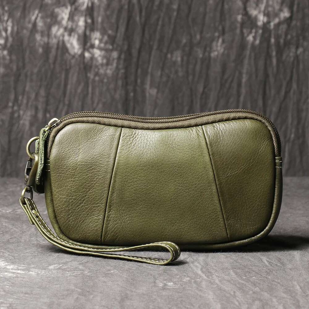 LUOKIR New Large Capacity Trendy Exquisite Zero Wallet Handbag Leather Women's Card Bag