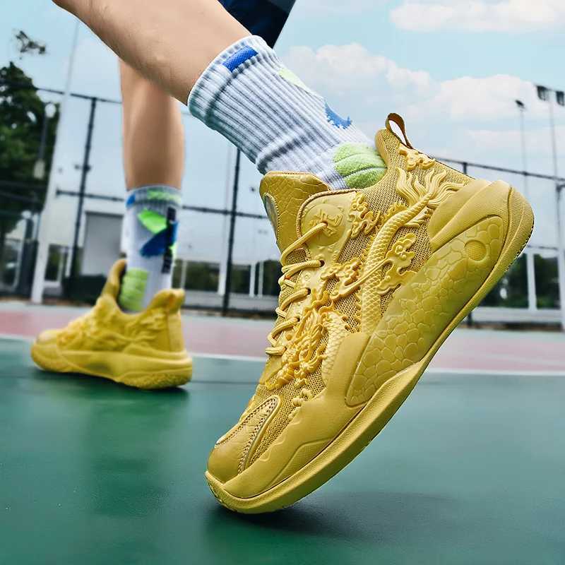 Mens Basketball Shoes Breathab Cushioning Non-Slip Wearab Running Shoes Gym Training Athletic Basketball Sneakers for Women W250228