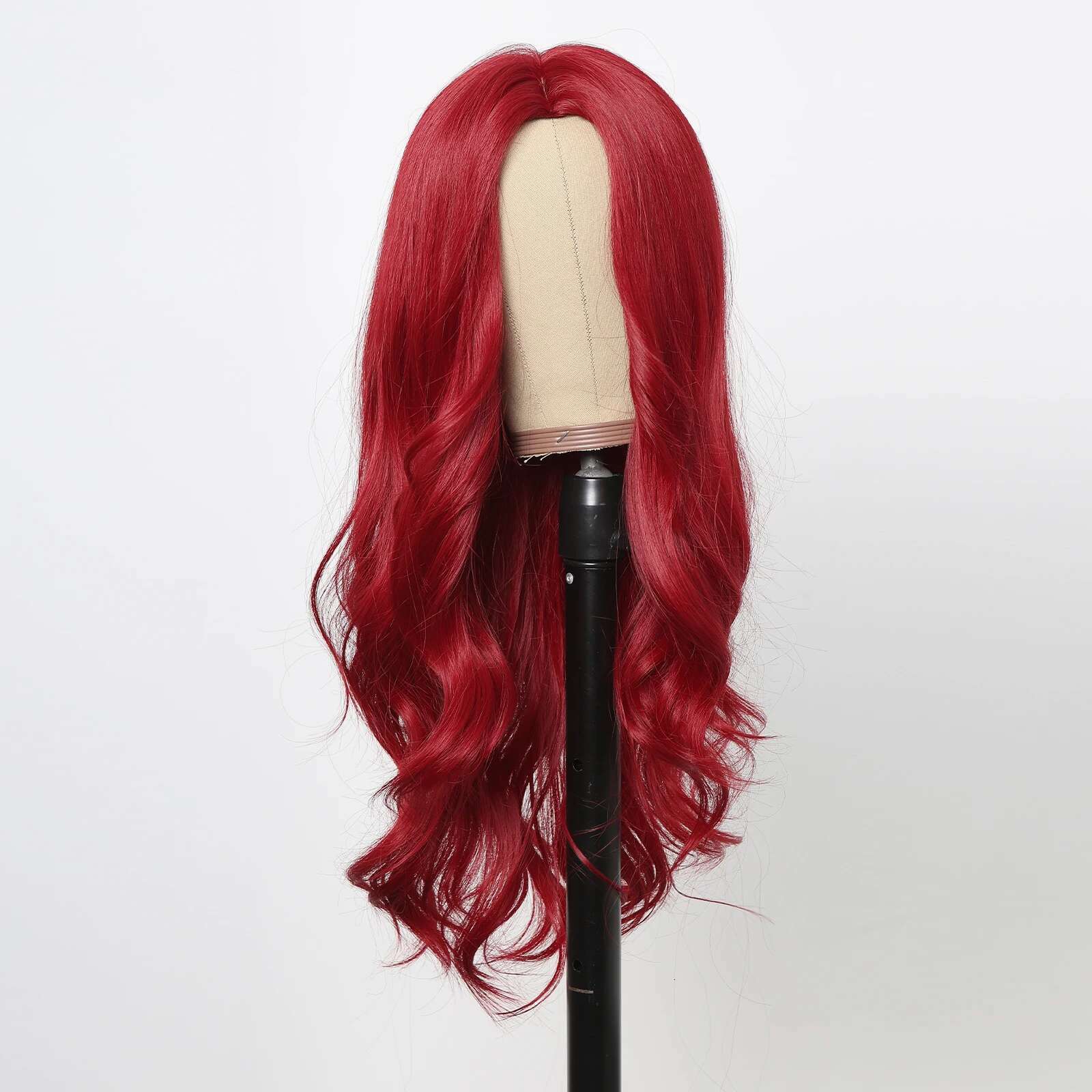 HENRY MARGU Synthetic Wigs Long Body Wavy Natural Haire Daily Red Hair Heat Resistant Fiber Smooth Party Cosplay Wig