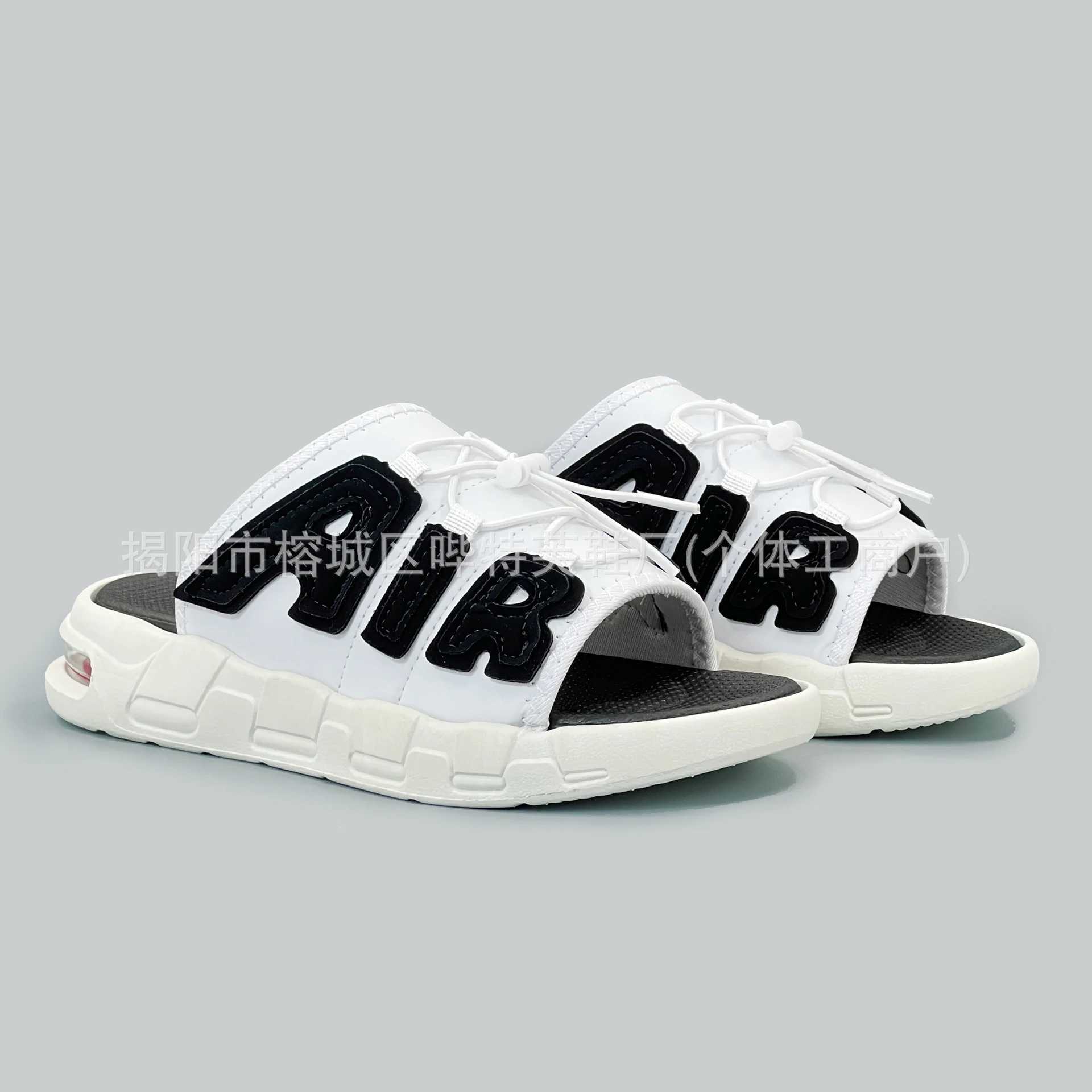 New Arrival Thick-Sole Air Cushi Shock-Absorbing Sandals Trendy Durable Mens Flip-Flops Y250227
