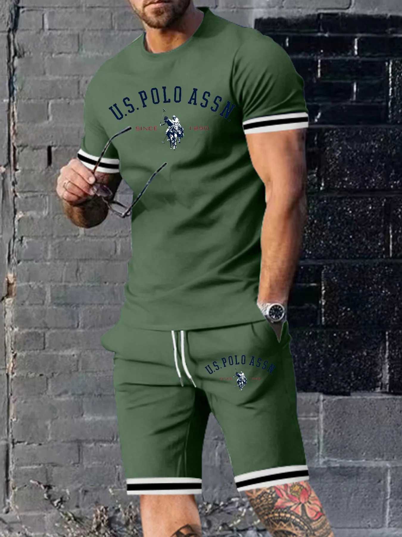 Stripe 2024 Summer Luxury Big Name Letter 3D Digital Printing Mens Suit Fashion Casual Wear Unisex Breathable Comfortable Men X2502281