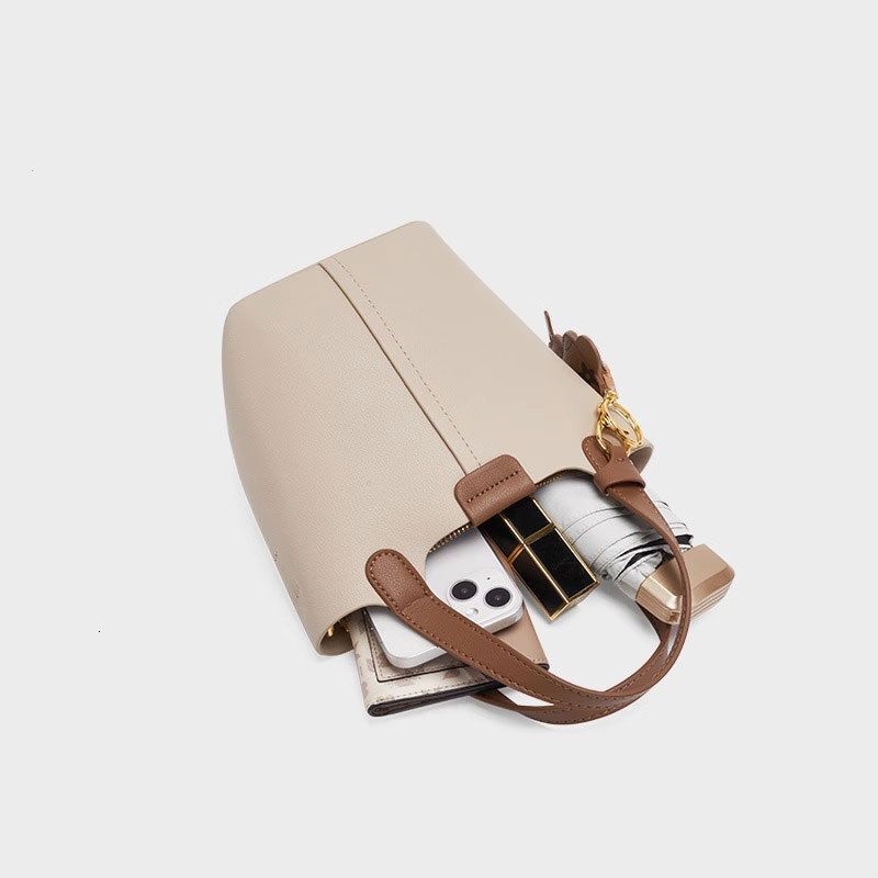 Vegetable Basket 2024 New Style Leisure Bucket Trendy Handbag Outdoor Small Versatile Women's Bag