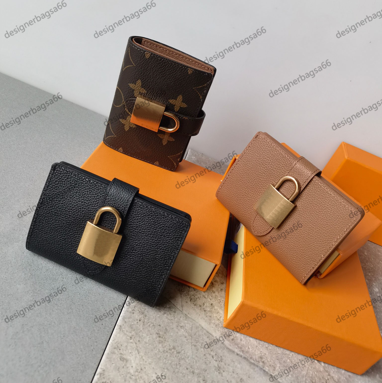 25SS Ladies Fashion Casual Designer Low Compact Wallet Key Coin Business Credit Card Holder TOP Mirror Quality M12408 M12148 Pouch Purse