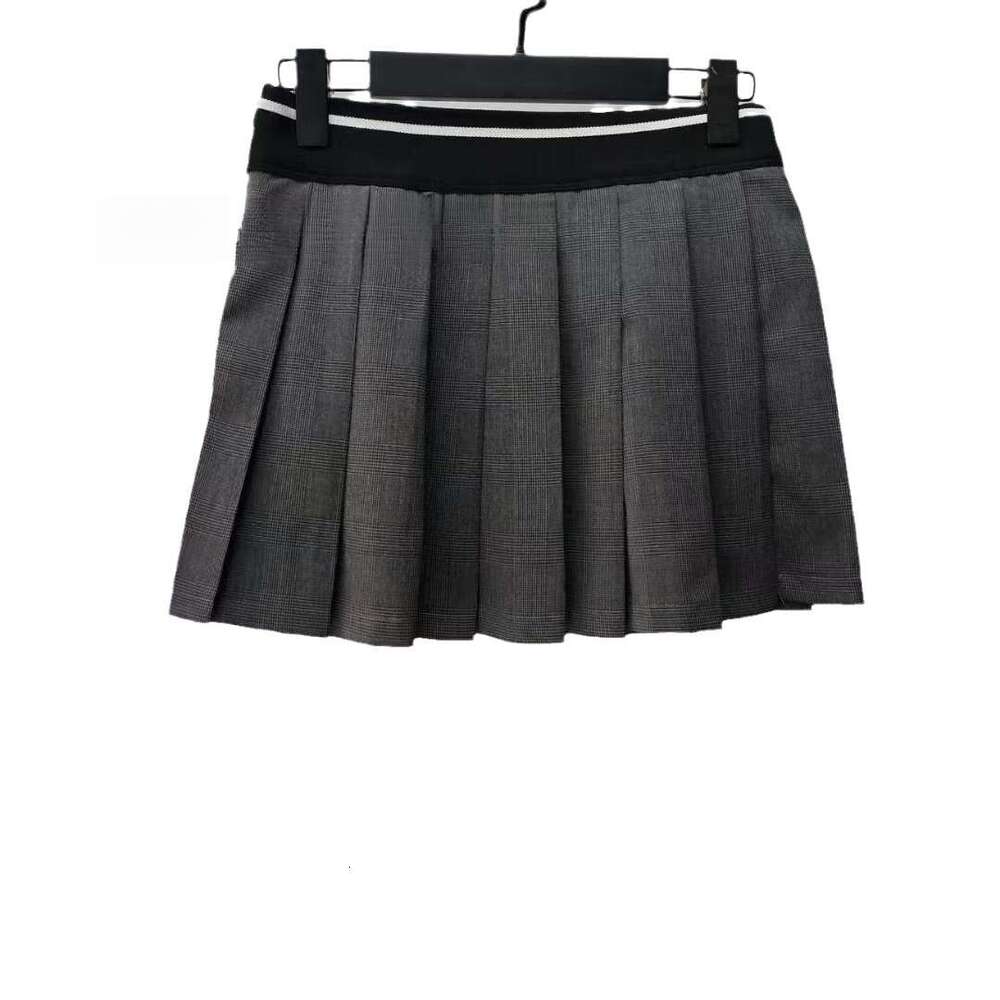 New College Style Age Reducing Versatile Pleated Short Skirt, Women's Autumn Half Body Skirt With Ing, Anti Glare Set
