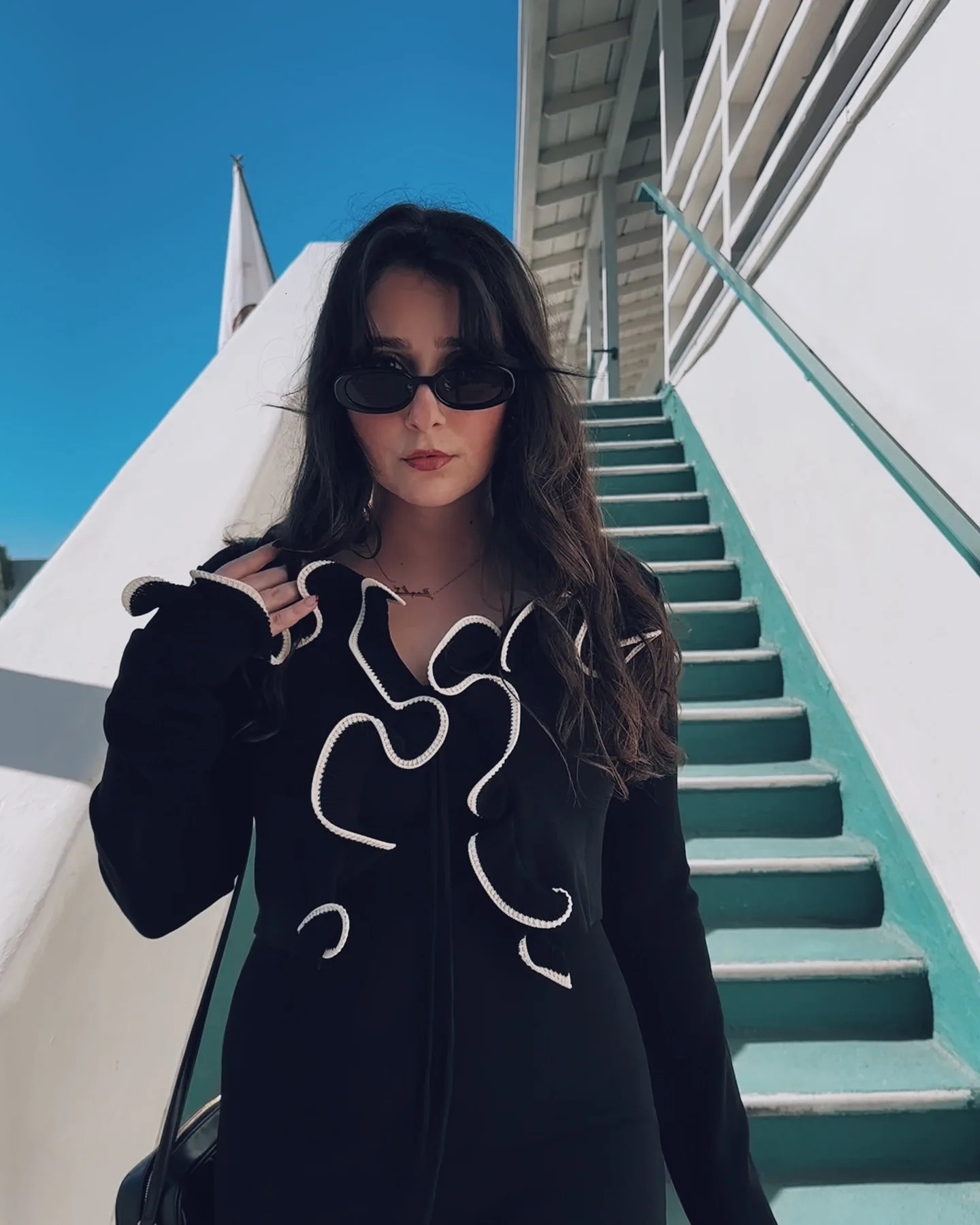 Womens Elegant Long Sleeve Knitwears Ruffles Cardigan Crop Tops Sweater Cardigans Lady Outerwears Y2K Clothing 2025 Spring 250225
