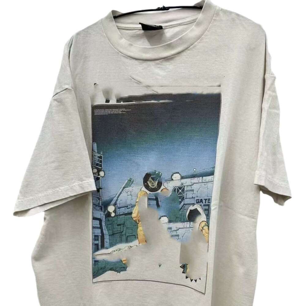 Summer new American printed short sleeved hip-hop high street trendy unisex T-shirt