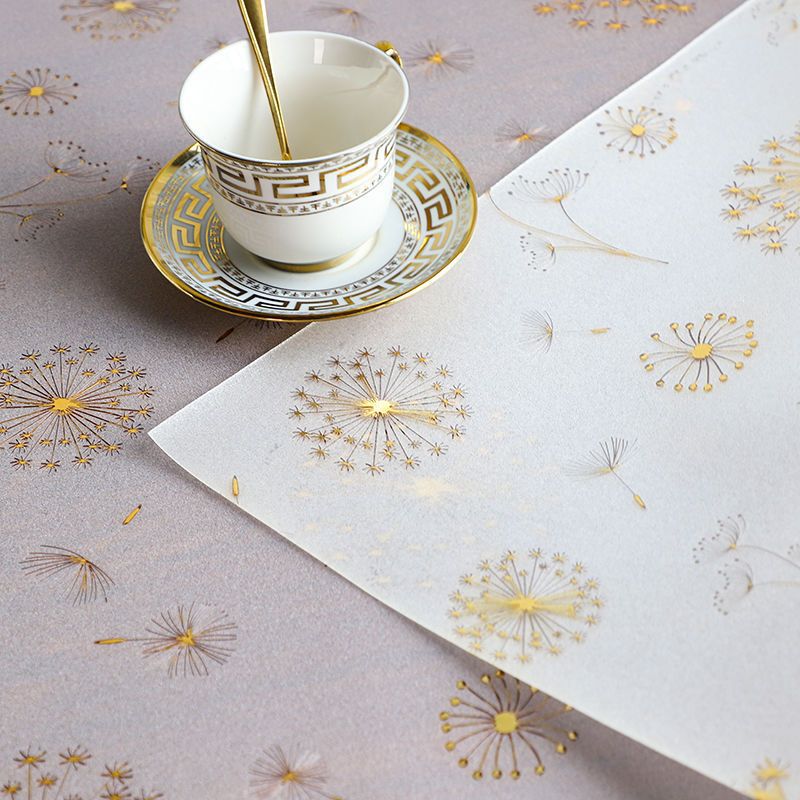 Waterproof and Anti-scalding Leave-in Dining Table Mat Coffee Table Crystal Board