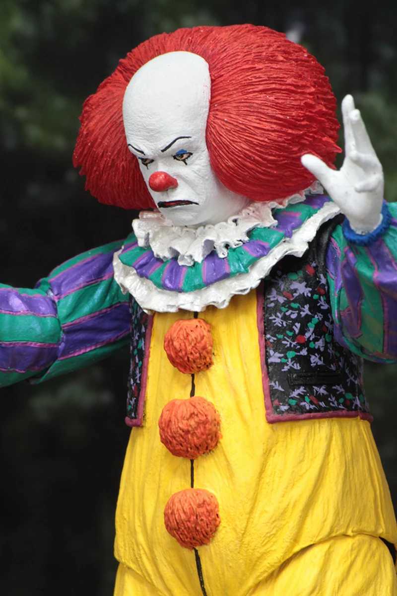 NECA Joker Stephen King Clown Pennywise Action Figure Toys For Halloween Decoration Gift W250228