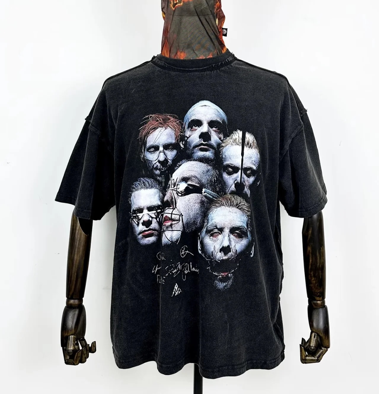 2025 Vintage Germany Rock Band RAM Portrait High-Street T-Shirt Cotton Streetwear Casual Loose Short Sleeve Tops 250227