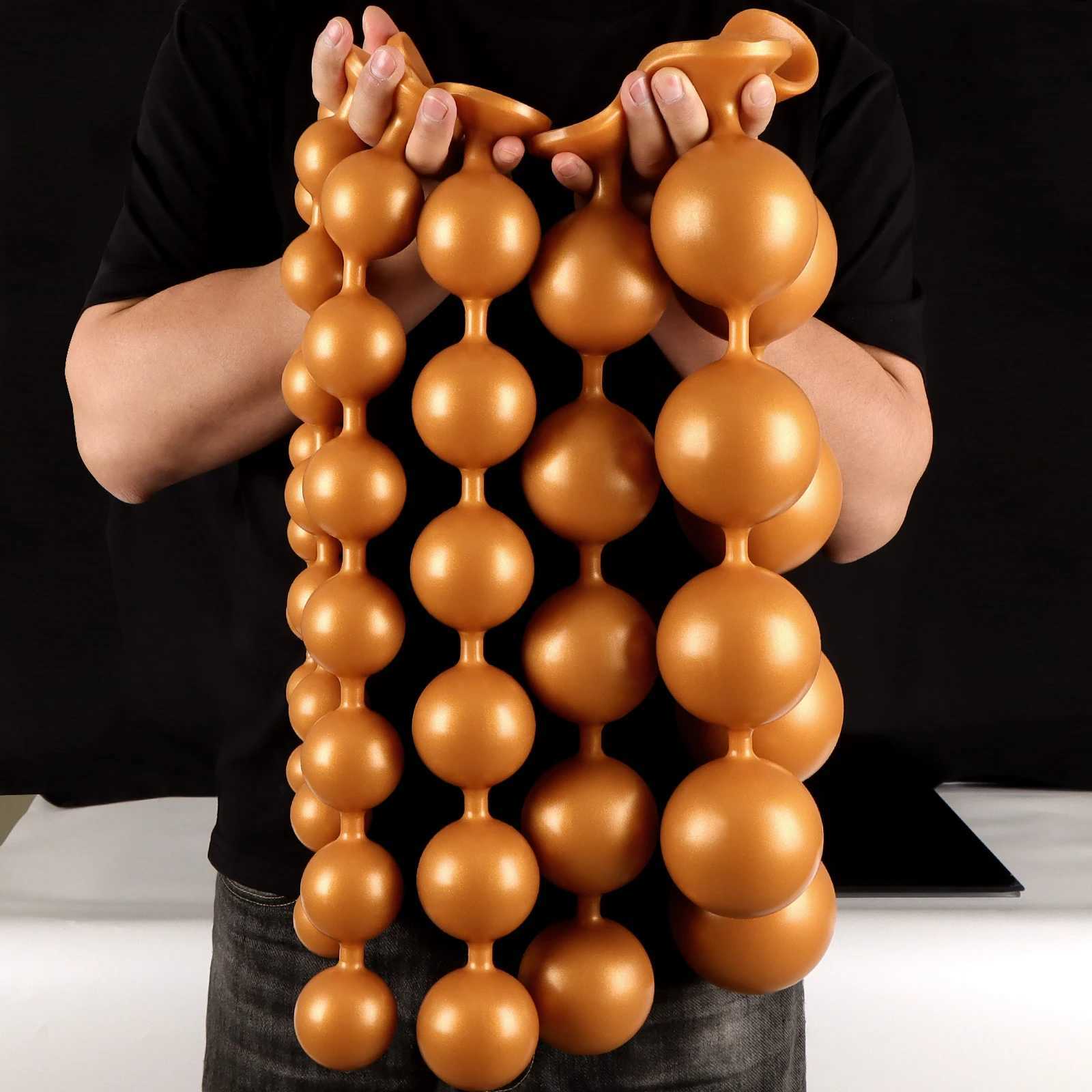 9 Size But Plug Silicone Anal Beads Big Anal Plug Tail Anal Big Ball Sextoy Sex Toys Huge Butt Plug Adult Toys 2 Style Ass PlugW250228