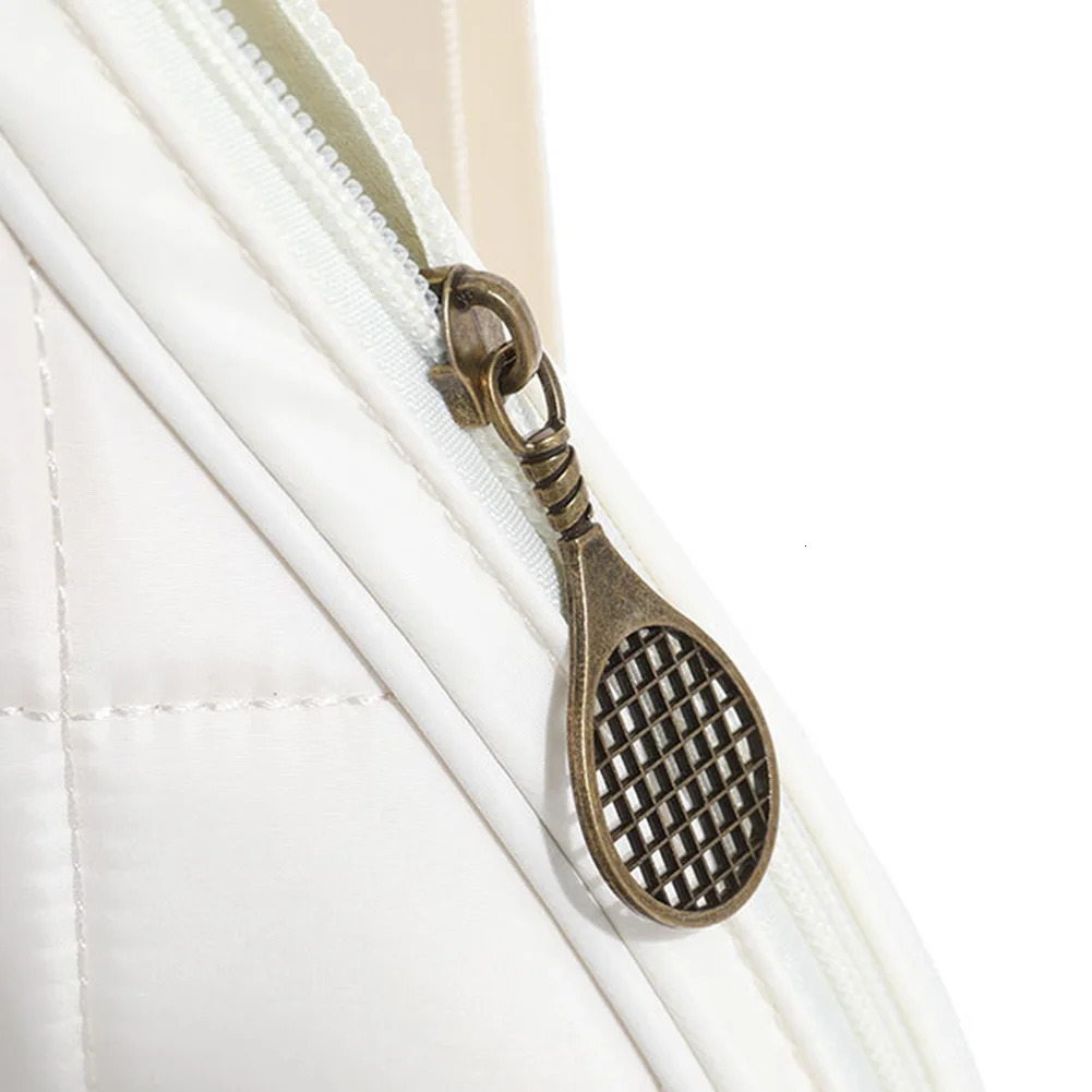 Quilted Tennis Backpack Waterproof Tennis Racket Carrying Bag Pickleball Paddles Shoulder Bag for Pickleball Tennis Badminton 250530