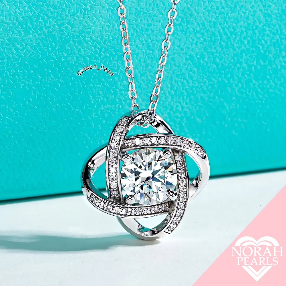 925 Moissanite 1.5mm D Color Clover Shaped Stud Earrings Jewelry Wholesale