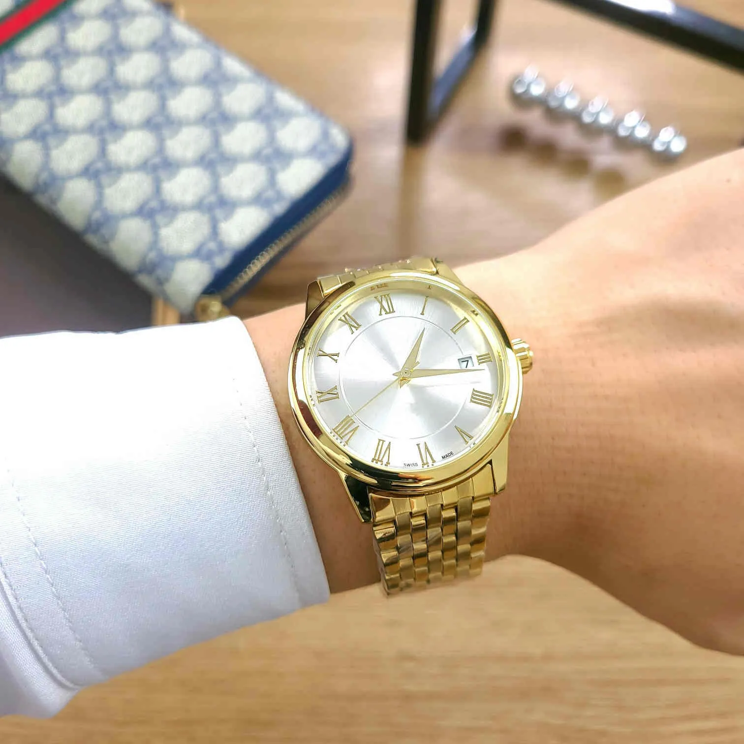 Serie A Tre Pin Di Lusso Nuovo Orologio In Stile Casual In Stile Fashion Strap …