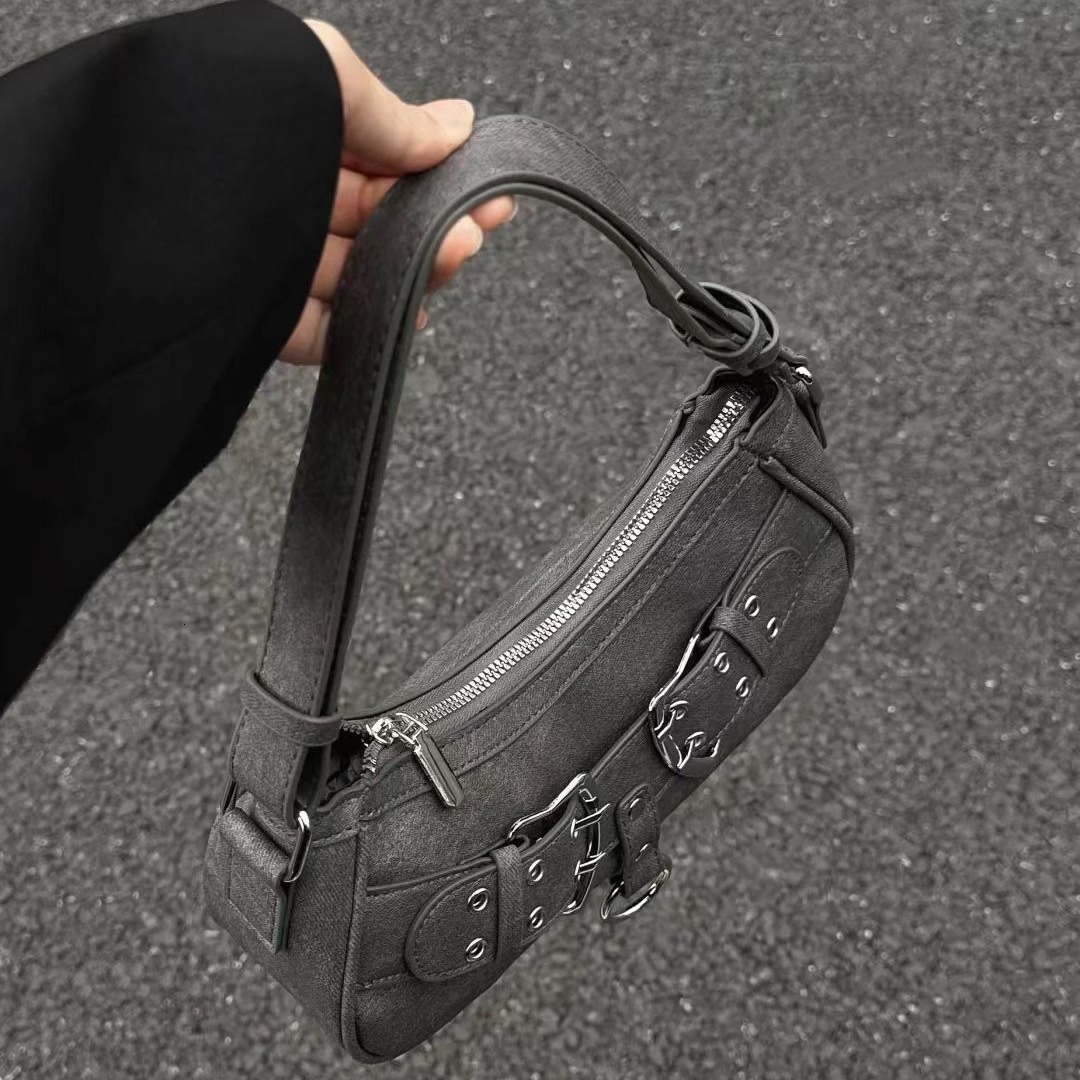 designer American Style Sweet Cool Spicy Girl Fashion Niche Underarm Bag High-end Sense Bag for Women 2025 New Casual Versatile Shoulder Bag