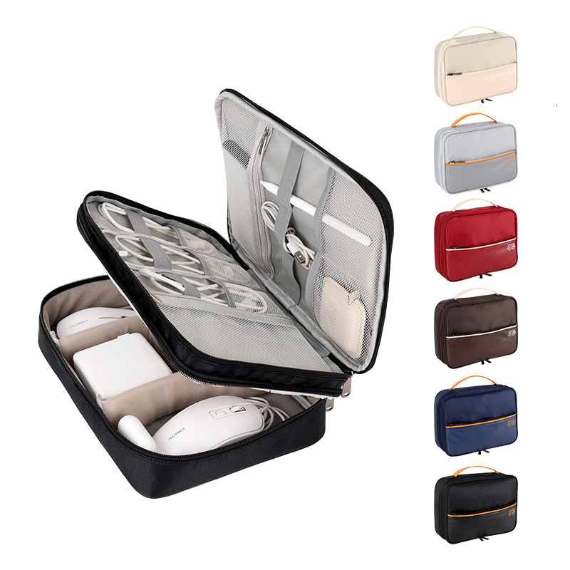 New Style Data Cable Storage Box Moisture-Proof Accessories Storage Bag Earphone Power Bank Phone Organizer Storage Bag Wholesale New Free Delivery De