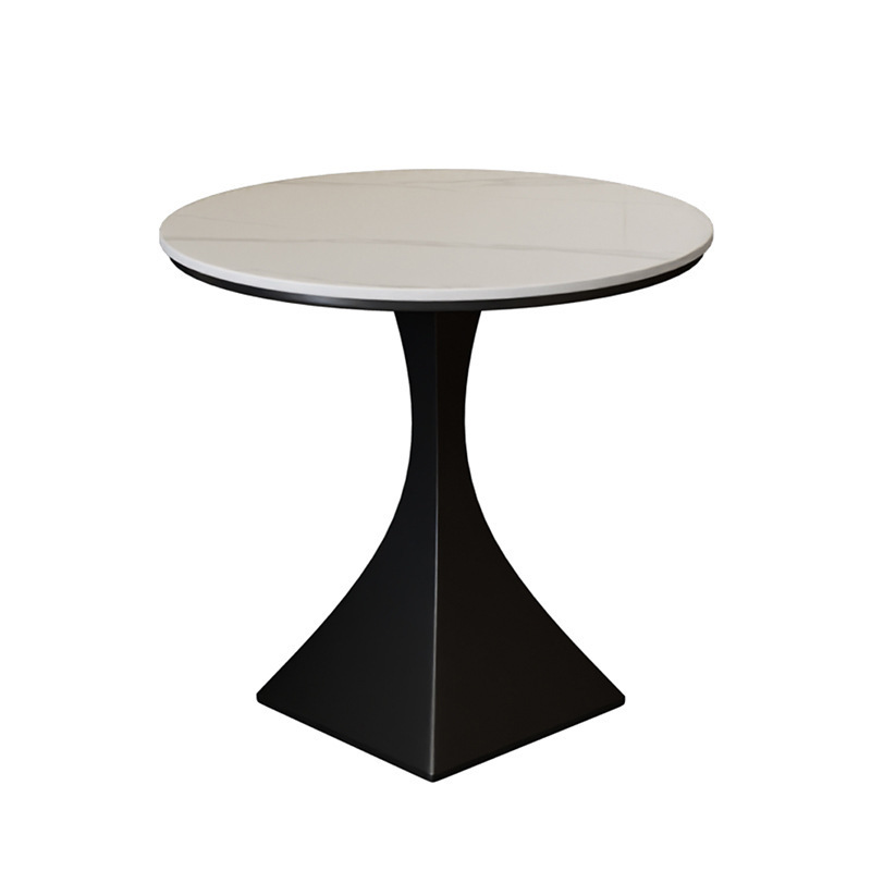 B615 Home living room small round table light luxury small apartment bedroom bedside balcony simple table