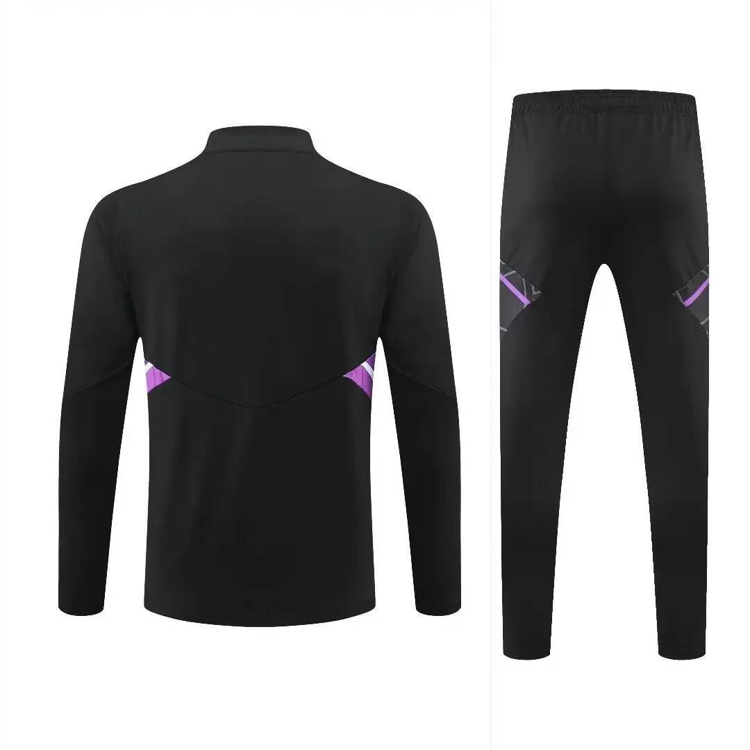 NEW Adult Tracksuits Training Suit Madrid Fans Half Zipper Jacket Men Games Jerseys Football Kit Tops And Tr