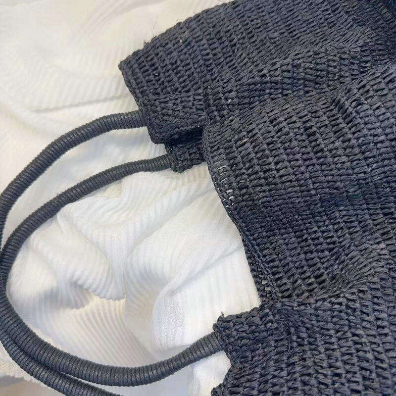 Straw Beach Tote Summer Handmade Simple Versatile Handbag Fashion Vacation Beach Women S Travel Casual Woven Bag Crossbody Bag