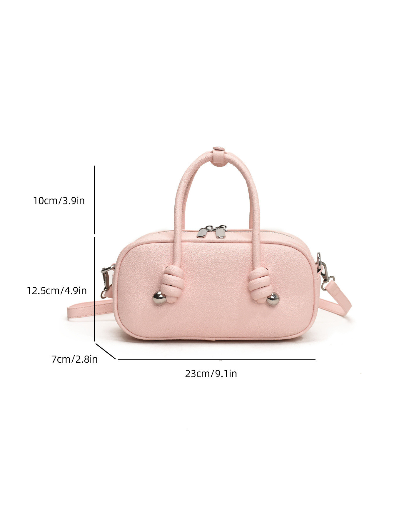 designer Jump Rope Bag Large Capacity Casual Wide Shoulder Strap Sweet Handbag Crossbody Bowling Bag Spring Summer New Fashion Versatile
