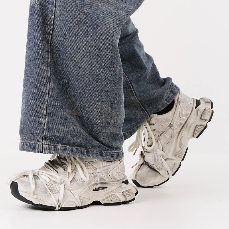 free shipping designer New men's shoes 2025 popular woman ultra lightweight casual sports shoes thick soled dad shoes