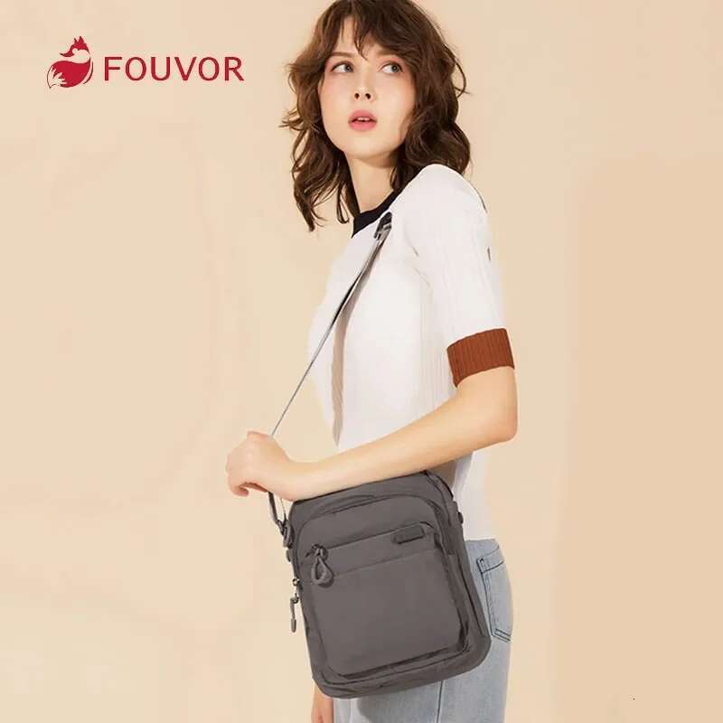 Fouvor Fashion Casual Womens Crossbody New Business Large Capacity Shoulder Oxford Multifunctional Messenger Bag 2802-04
